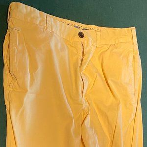 BROOKS BROTHERS YELLOW Pants -Hudson Fit 34x34